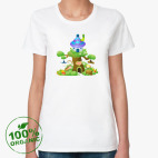 Женская футболка органик