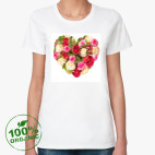 Женская футболка органик