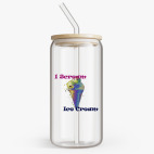 Банка с бамбуковой крышкой