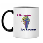 Кружка двухцветная