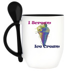 Кружка с ложкой