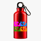 Металлическая бутылка 400 мл UV-DTF