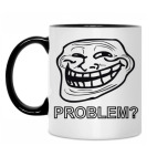 Кружка двухцветная