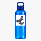 Прозрачная спортивная бутылка