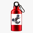 Металлическая бутылка 400 мл UV-DTF