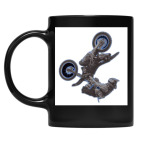 Кружка цветная UV-DTF