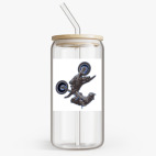 Банка с бамбуковой крышкой