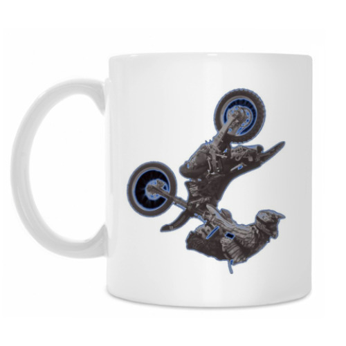 Кружка с принтом Мотофристайл