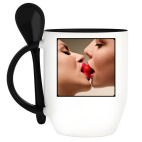 Кружка с ложкой