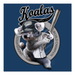 Коала бейсболист