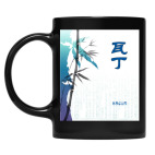 Кружка цветная UV-DTF