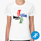 Женская спортивная футболка