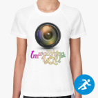 Женская спортивная футболка