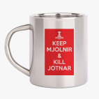 Кружка металлическая