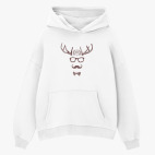 Толстовка худи оверсайз