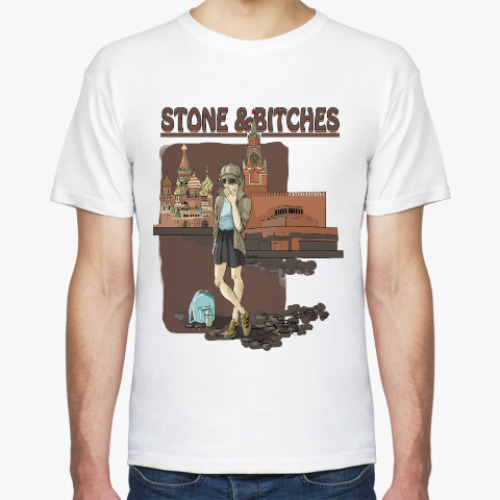 Футболка Stone and bitches