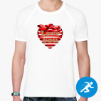 Мужская спортивная футболка