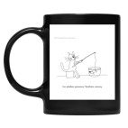 Кружка цветная UV-DTF