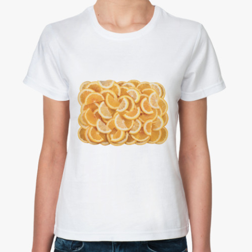 Классическая футболка фрукты