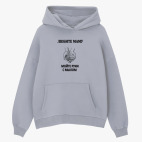 Толстовка худи оверсайз