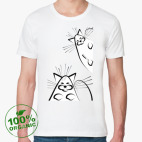 Мужская футболка органик