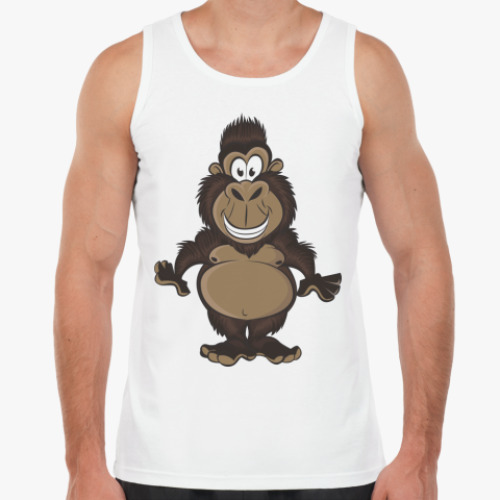 Майка с принтом Monkey