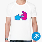 Мужская спортивная футболка