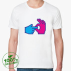 Мужская футболка органик