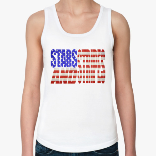 Женская майка Stars and Stripes