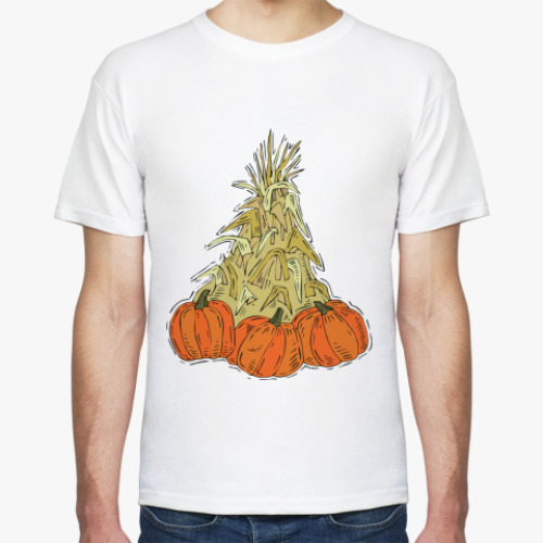 Футболка Хеллоуинские тыквы