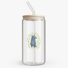 Банка с бамбуковой крышкой