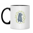 Кружка двухцветная