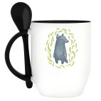 Кружка с ложкой