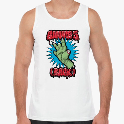 Майка с принтом Zombie