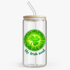 Банка с бамбуковой крышкой