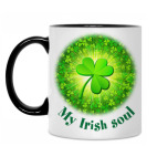 Кружка двухцветная