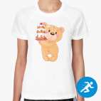 Женская спортивная футболка