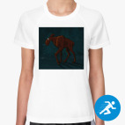 Женская спортивная футболка