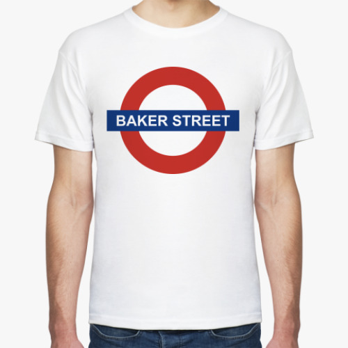 Футболка с принтом  Baker street