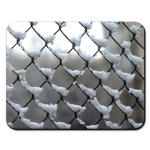 Заснеженная решетка