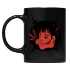 Кружка цветная UV-DTF