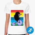 Женская спортивная футболка