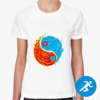 Женская спортивная футболка
