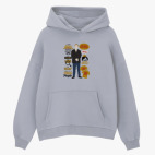 Толстовка худи оверсайз