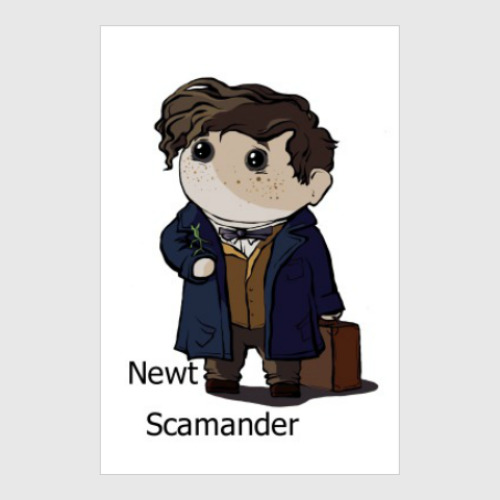Постер Newt Scamander