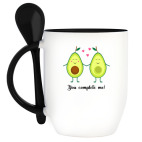 Кружка с ложкой