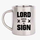 Кружка металлическая