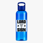 Прозрачная спортивная бутылка