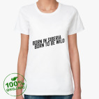 Женская футболка органик