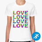 Женская спортивная футболка